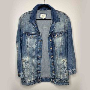 Forever 21 Long Denim Jacket
